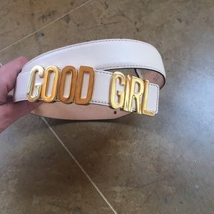 Authentic Moschino belt « Good girl »